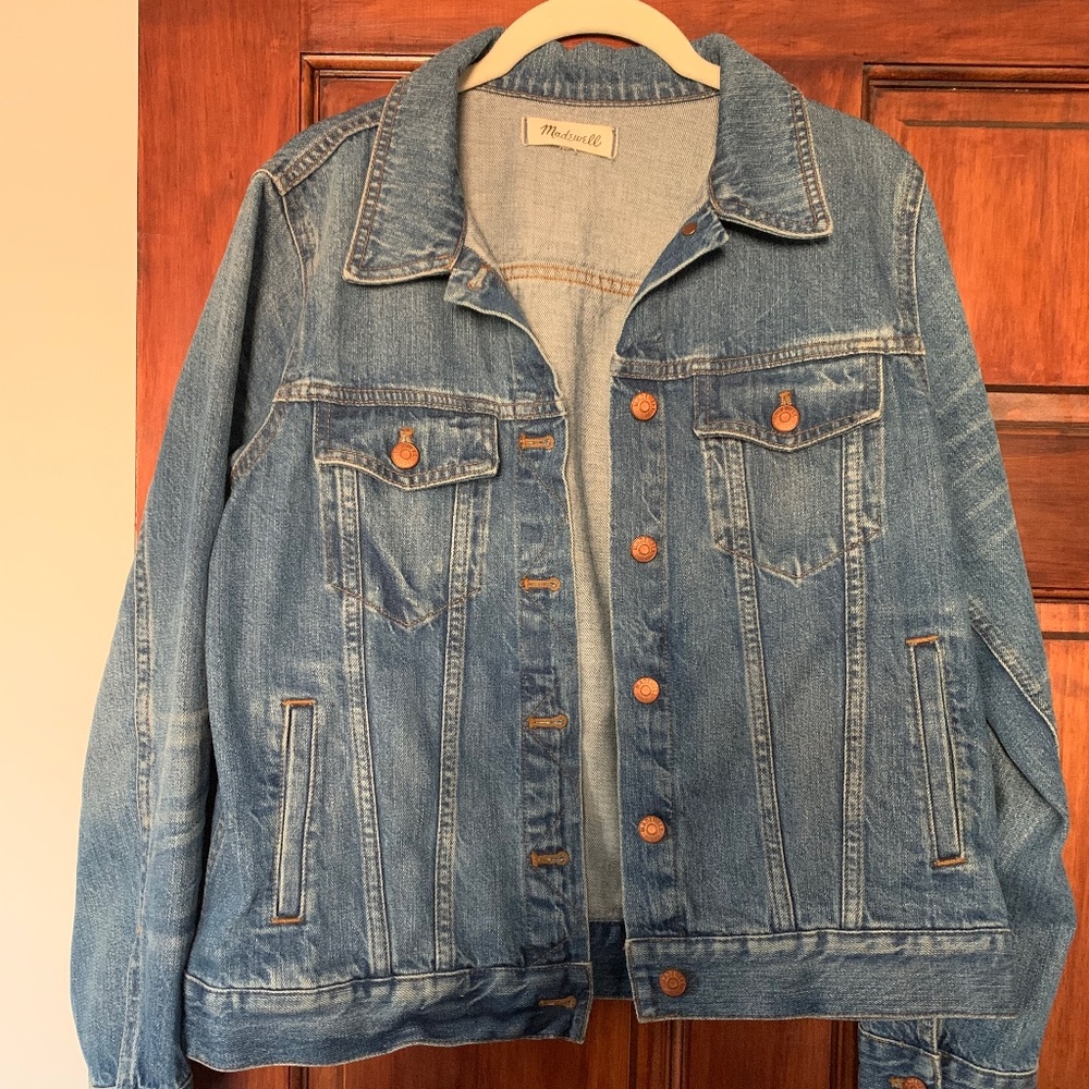 Madewell Denim Jacket -size L